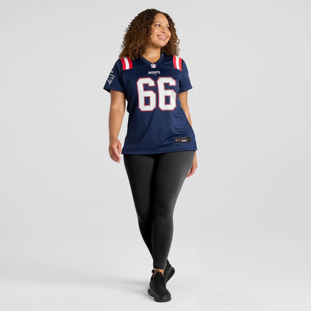 Will Campbell New England Patriots Women's Team Game Jersey - Navy