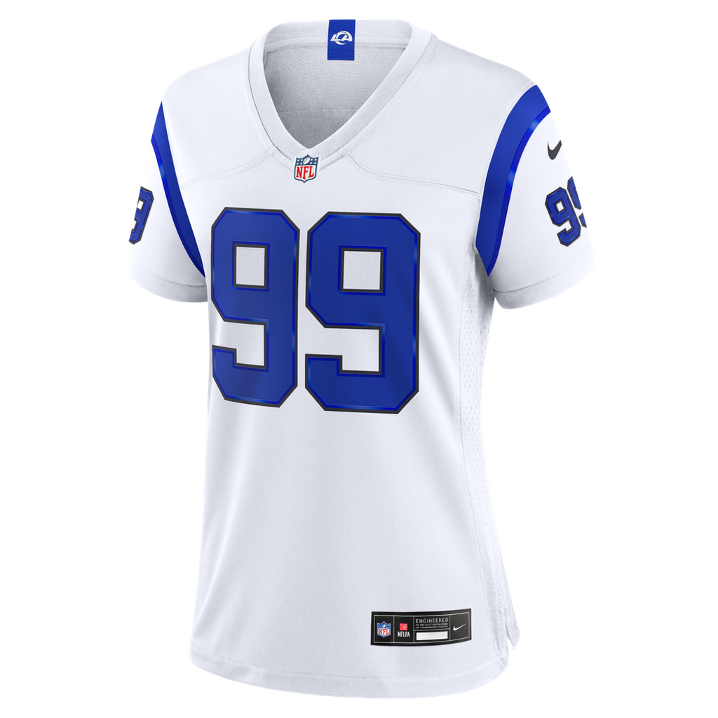 Aaron Donald Los Angeles Rams Women's Alternate Game Jersey - White