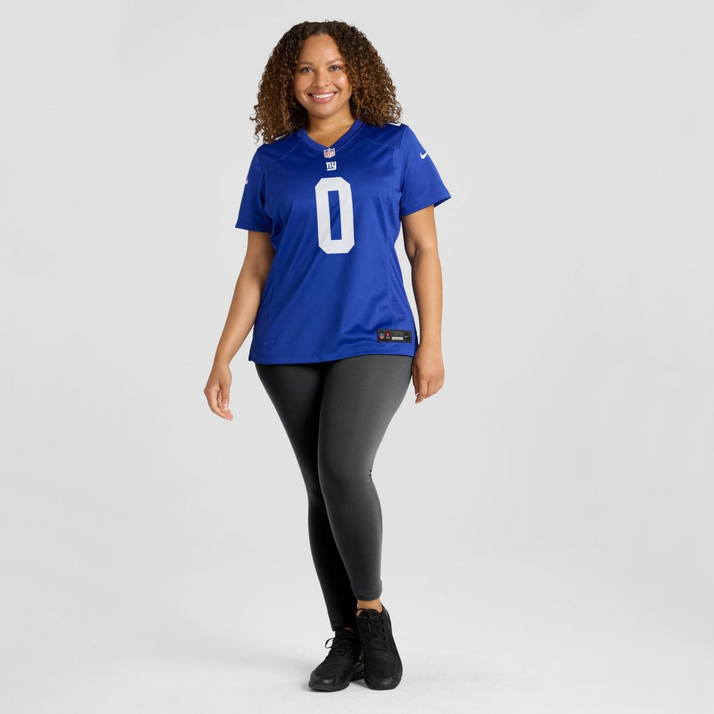 Brian Burns New York Giants Women's Game Player Jersey - Royal