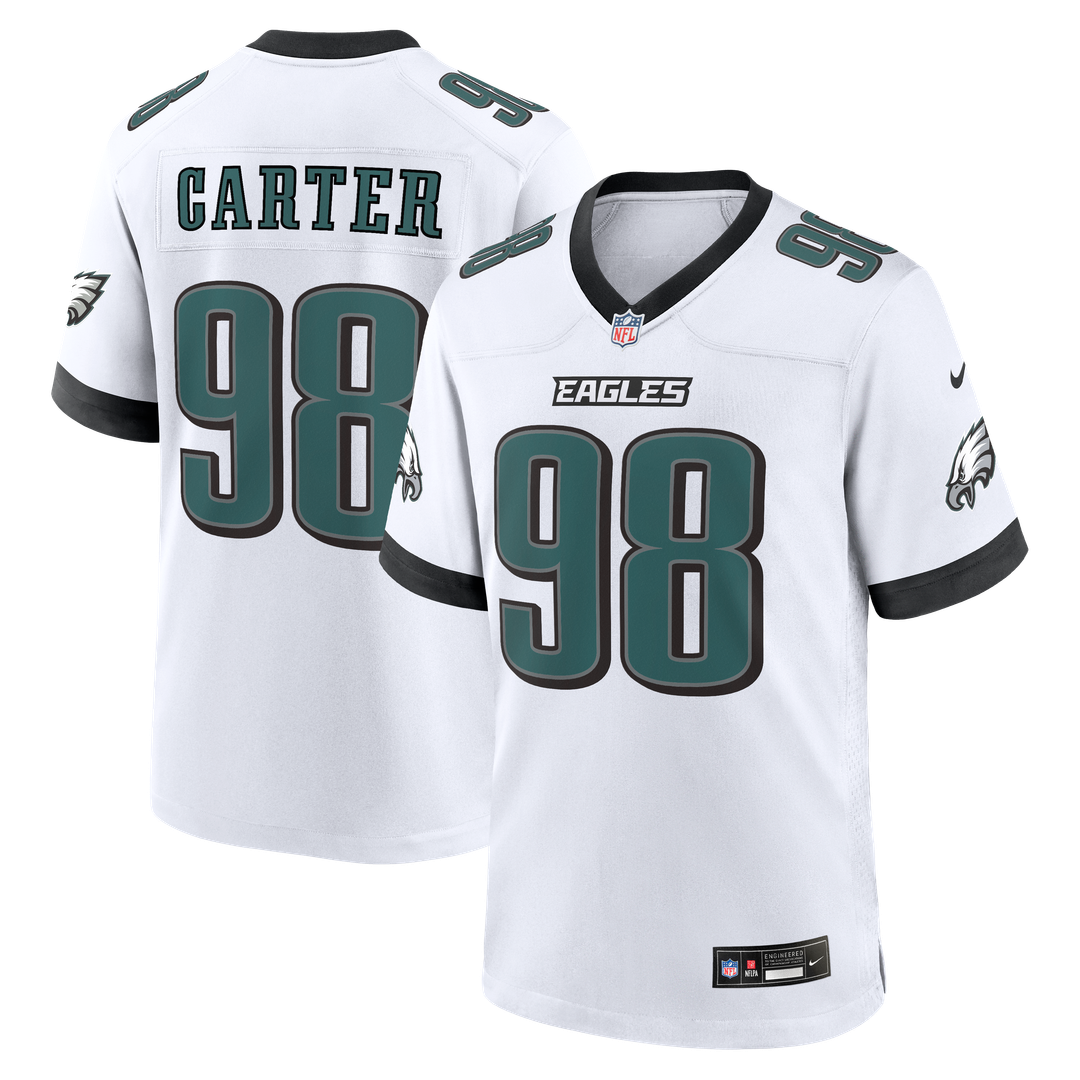 Jalen Carter Philadelphia Eagles Alternate Game Jersey - Kelly Green