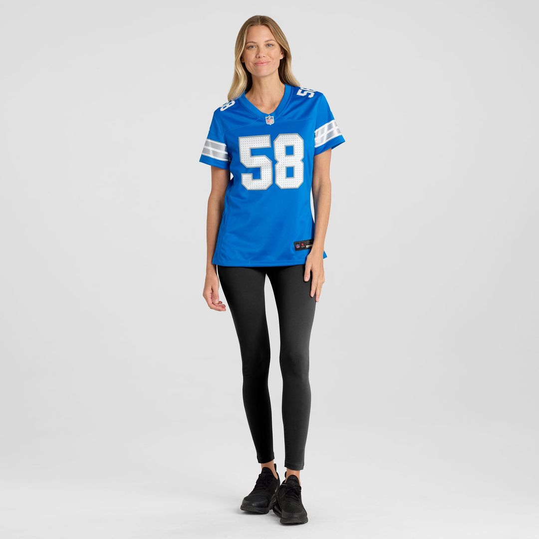 Penei Sewell Detroit Lions Women's Game Jersey - Blue