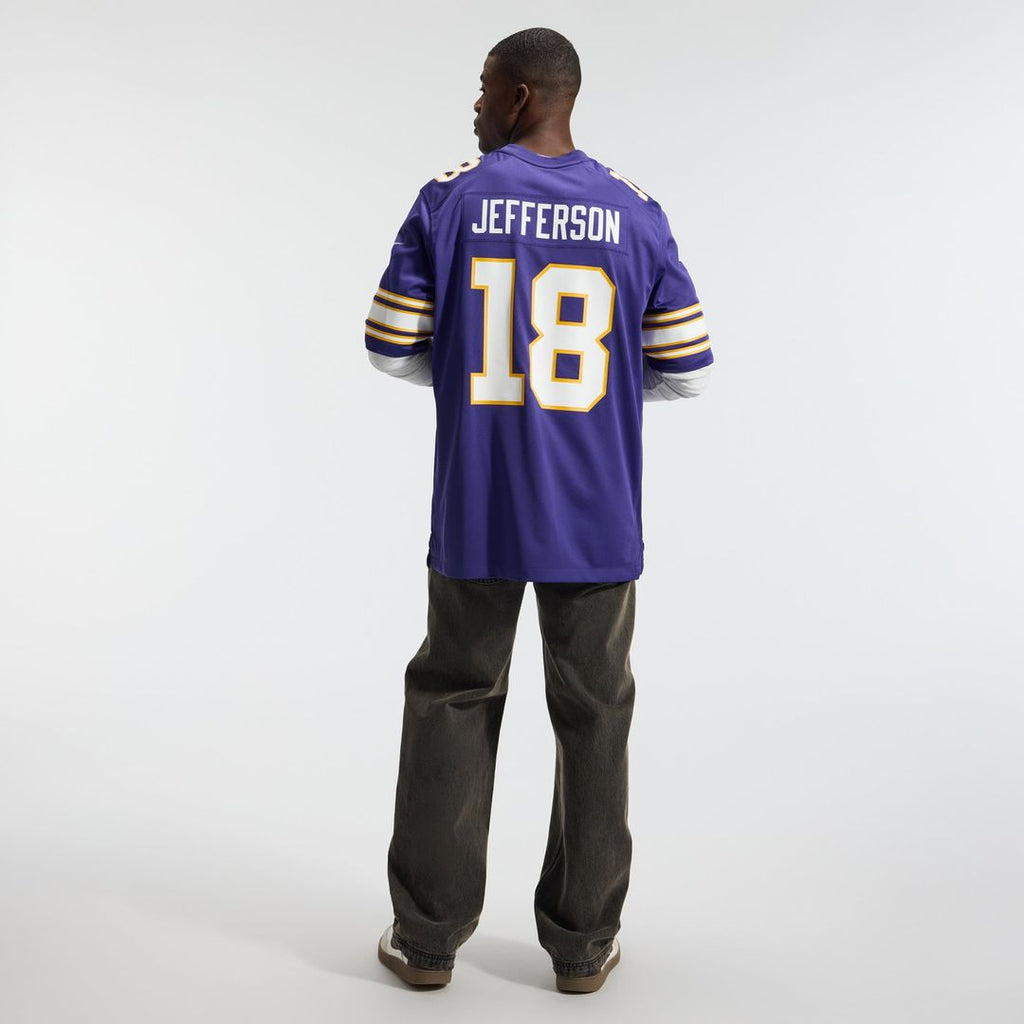 Justin Jefferson Minnesota Vikings Classic Player Game Jersey - Purple