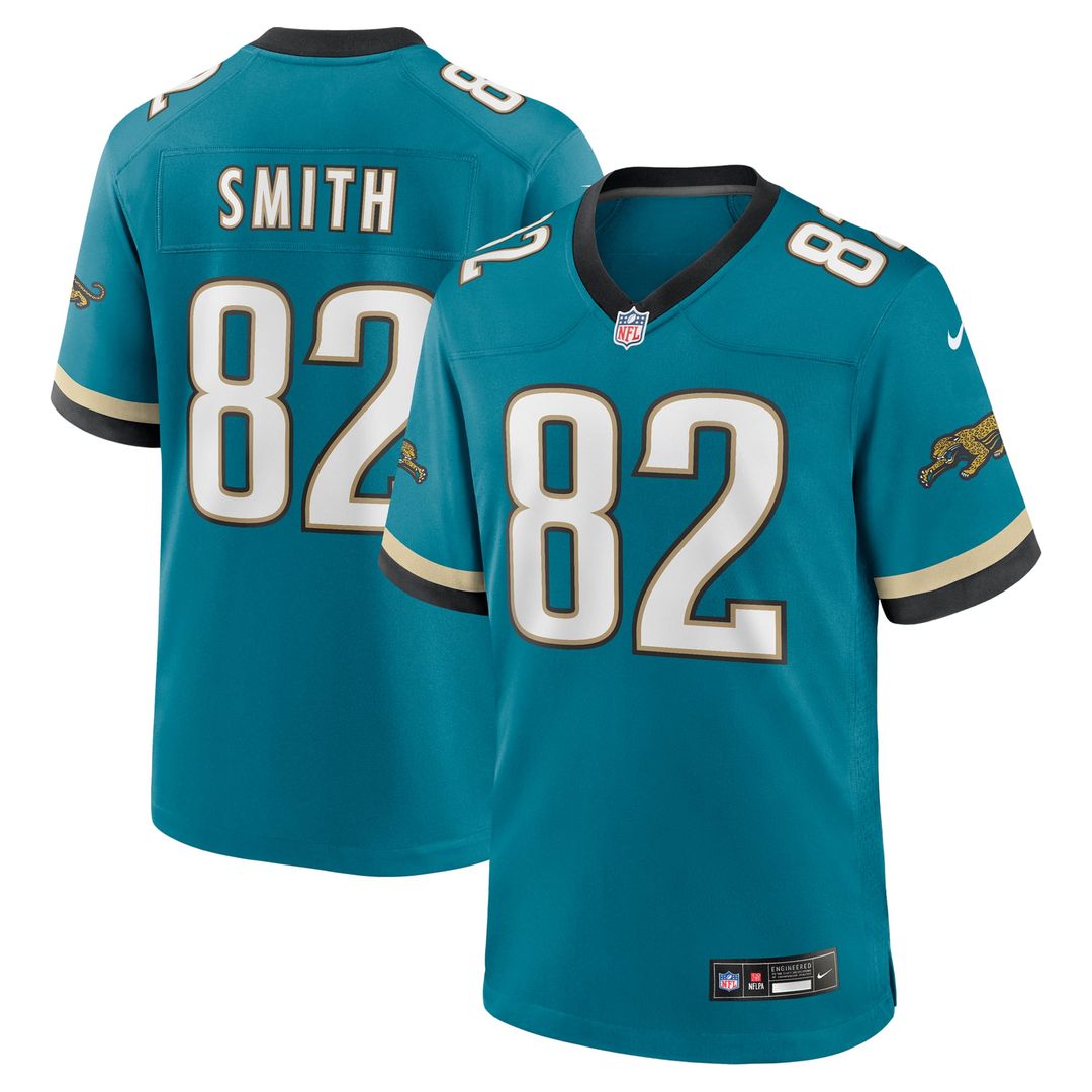 Jimmy Smith Jacksonville Jaguars Retired Player Alternate Game Jersey - Teal