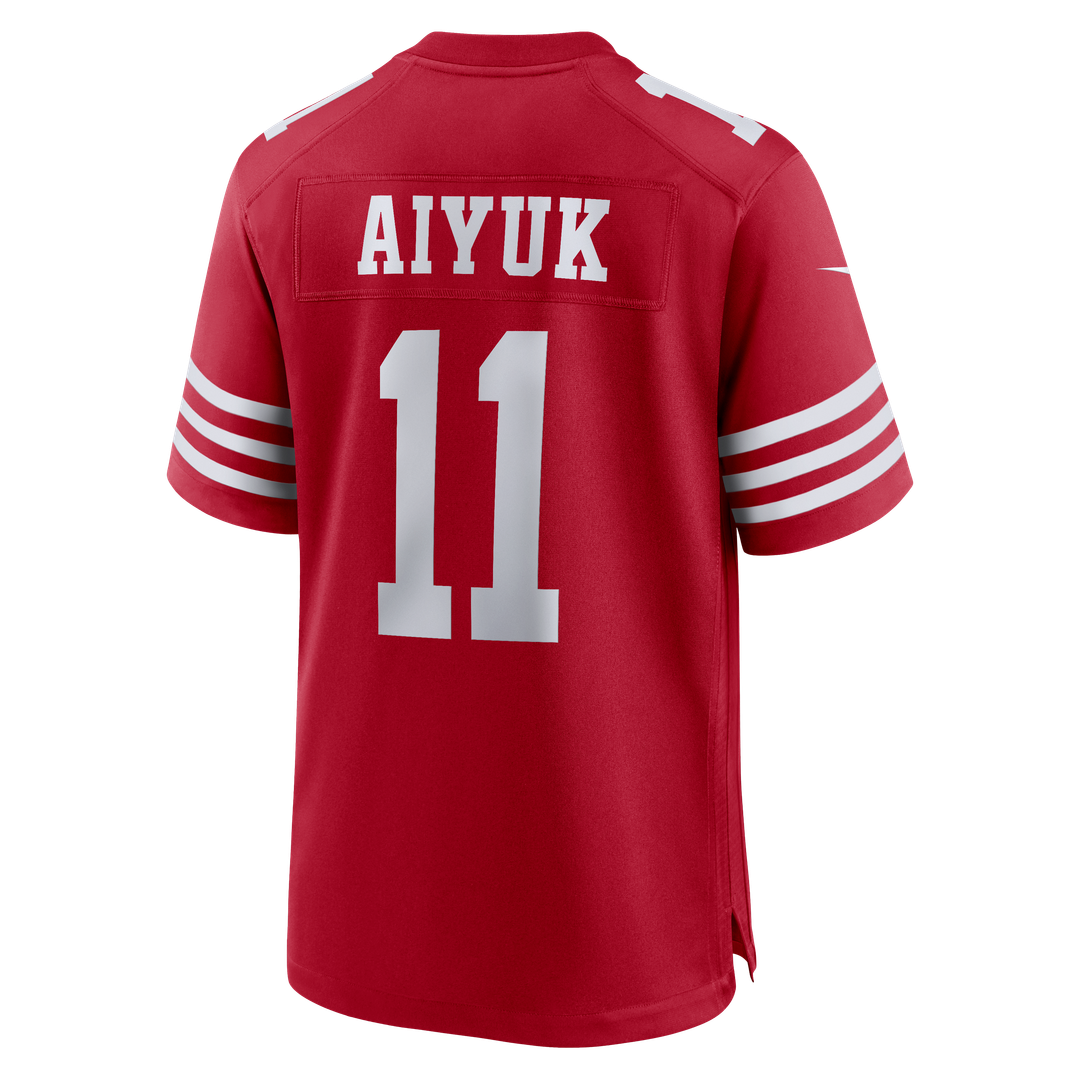 Brandon Aiyuk San Francisco 49ers Team Player Game Jersey - Scarlet