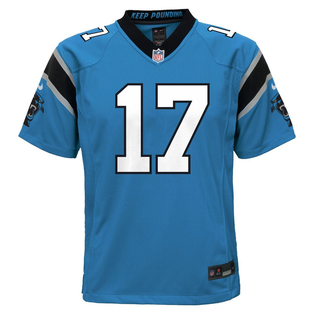 Xavier Legette Carolina Panthers Youth Alternate Game Jersey - Blue