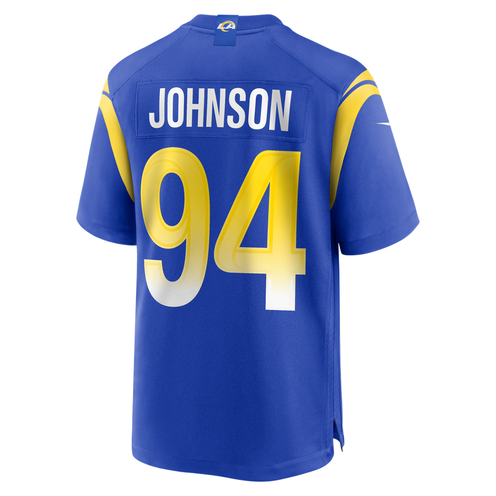 Desjuan Johnson Los Angeles Rams Home Game Jersey - Royal