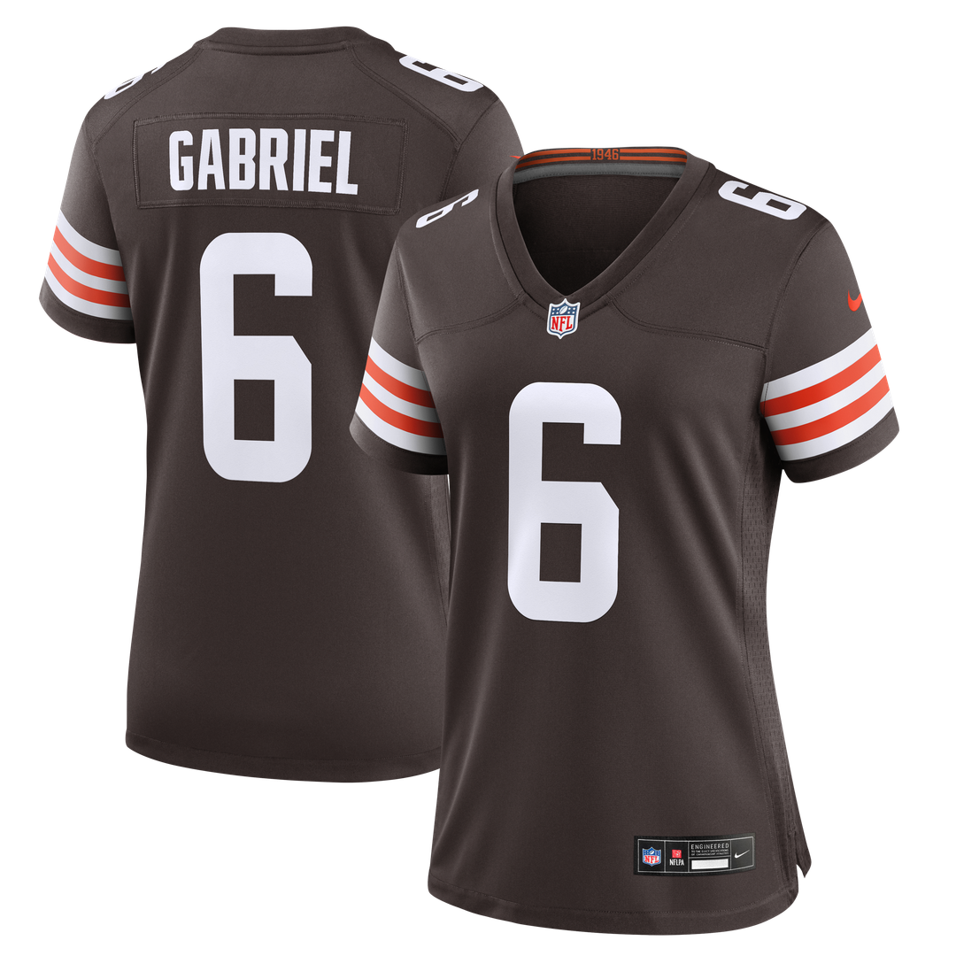 Dillon Gabriel Cleveland Browns Women's Team Game Jersey - Brown