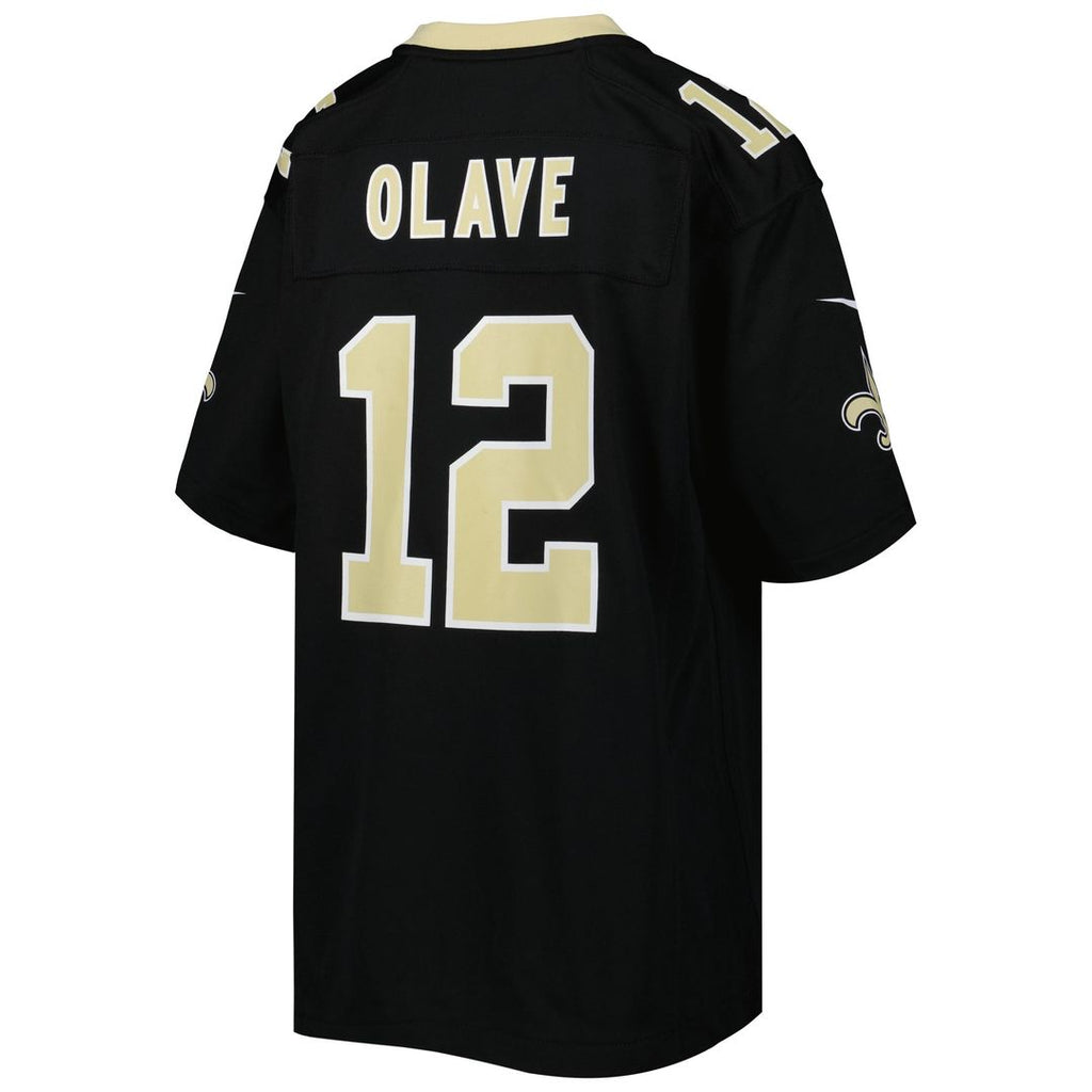 Chris Olave New Orleans Saints Youth Game Jersey - White