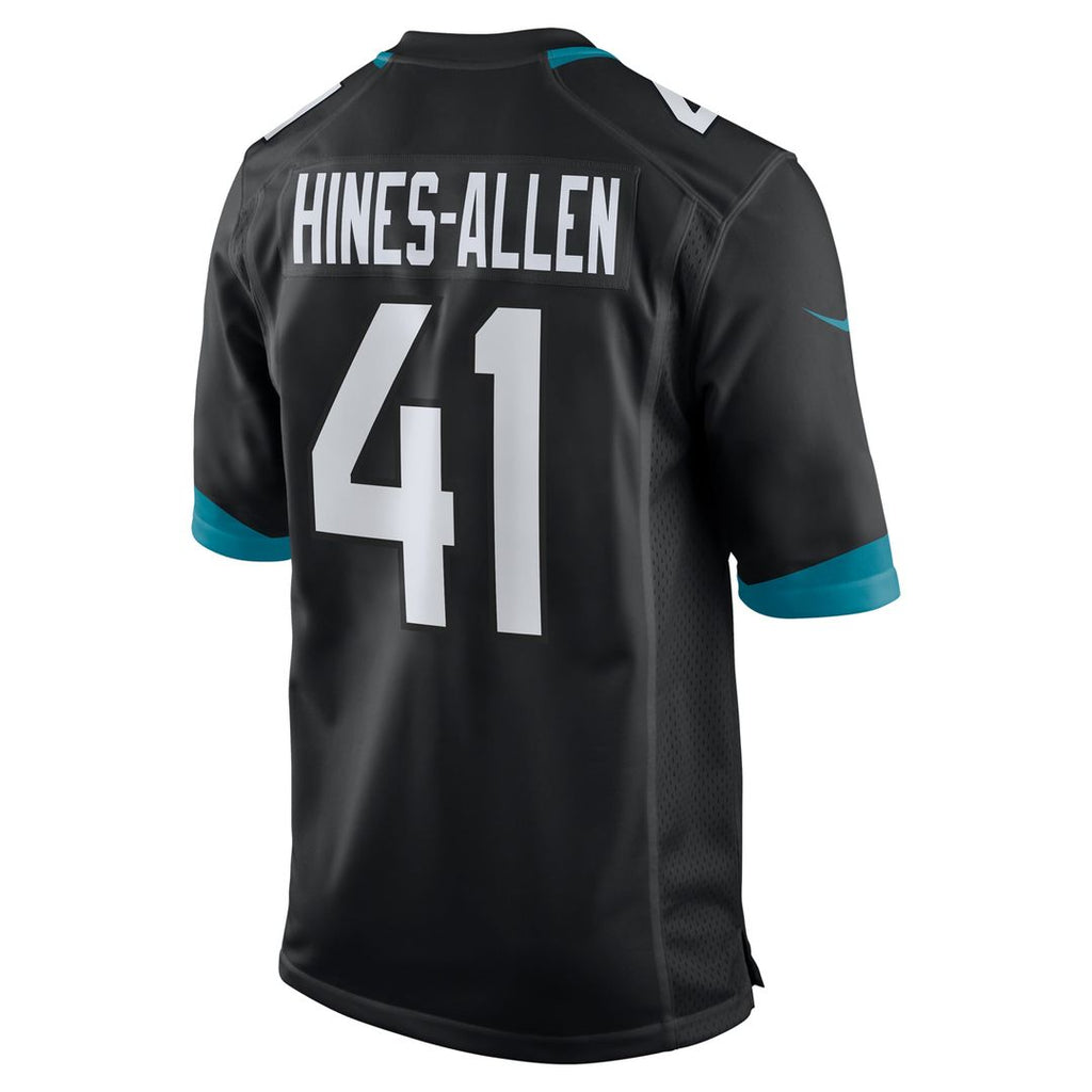 Josh Hines - Allen Jacksonville Jaguars Alternate Game Jersey - Black
