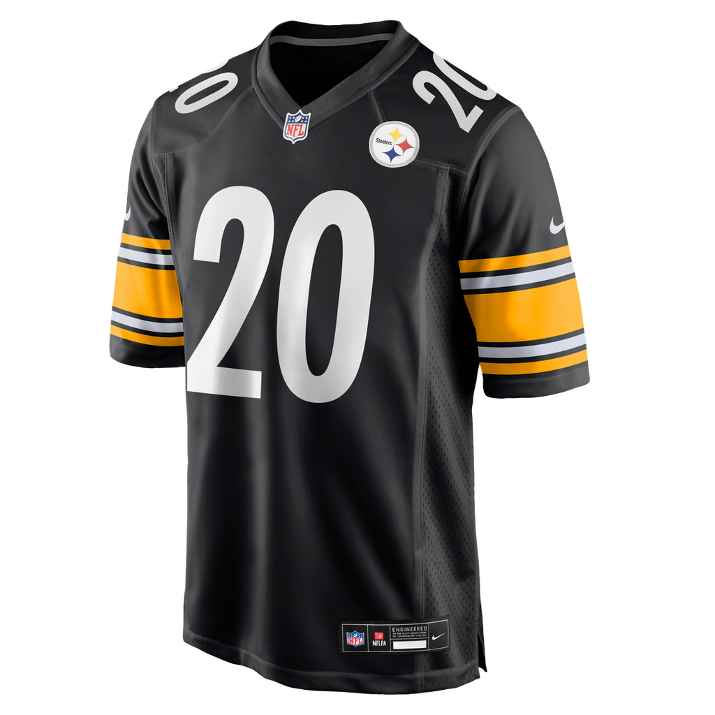 Kaleb Johnson Pittsburgh Steelers Team Game Jersey - Black