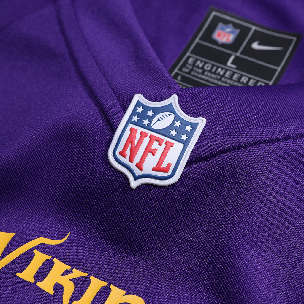 Ryan Van Demark Minnesota Vikings Team Game Jersey - Purple