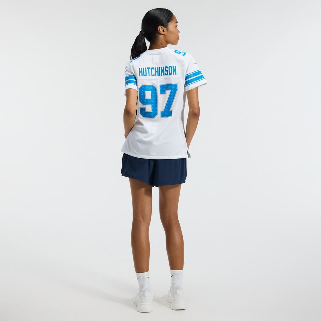 Aidan Hutchinson Detroit Lions Women's Alternate Game Jersey - Blue