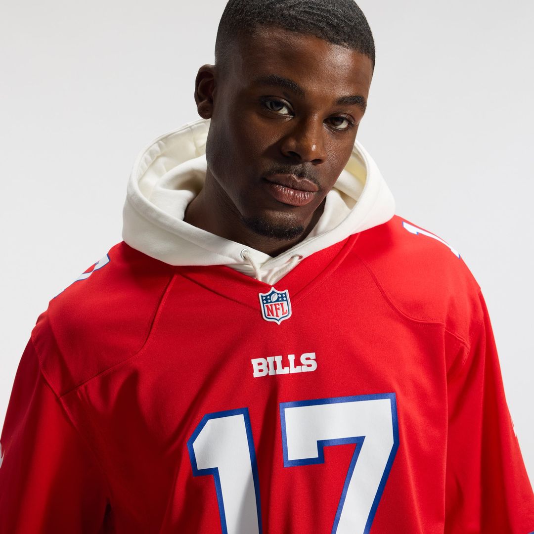 Josh Allen Buffalo Bills Game Player Jersey - White
