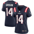 Steve Grogan New England Patriots Women's Game Retired Player Jersey - Navy