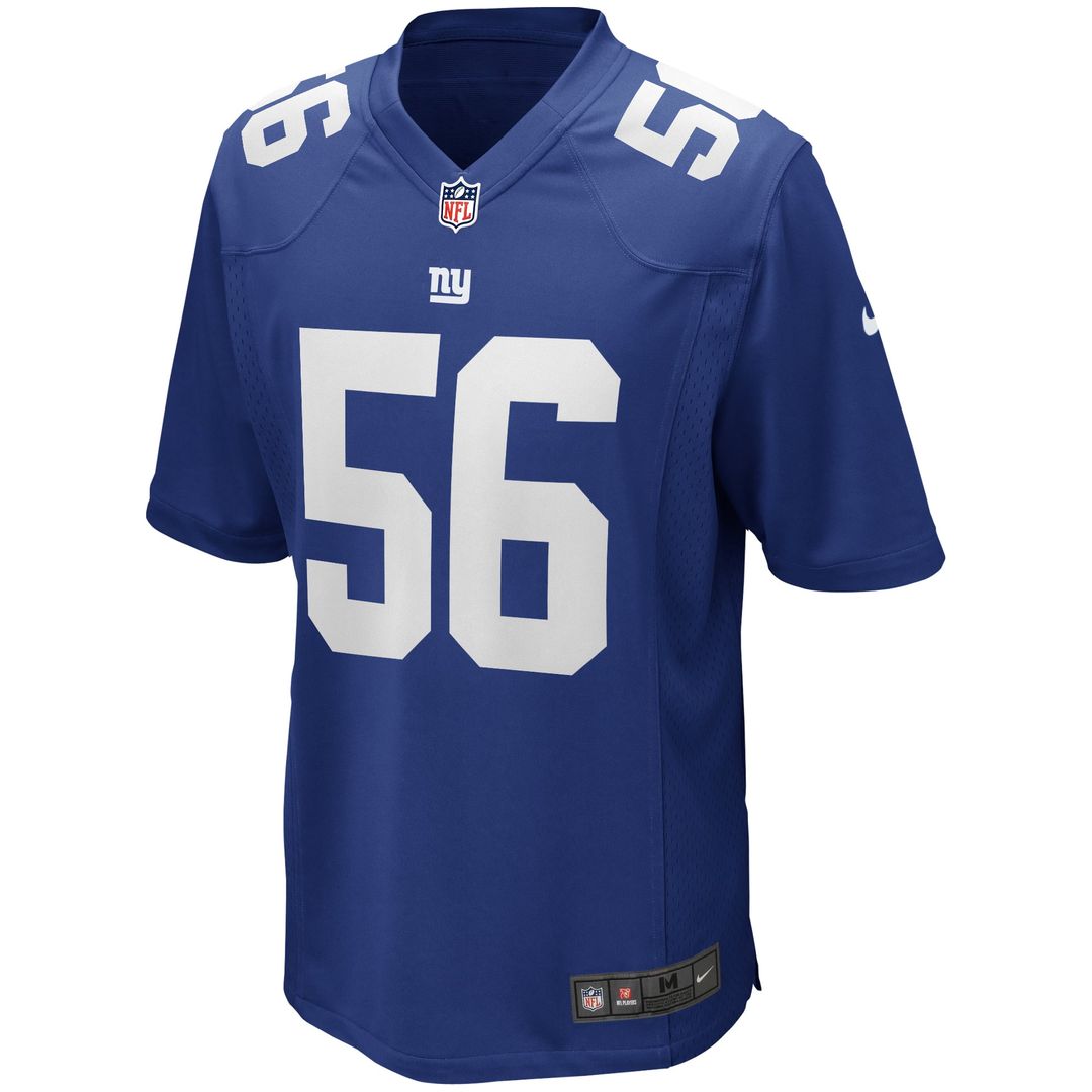 Lawrence Taylor New York Giants Game Retired Player Jersey - Royal