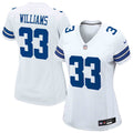 Javonte Williams Dallas Cowboys Women's Game Jersey - White