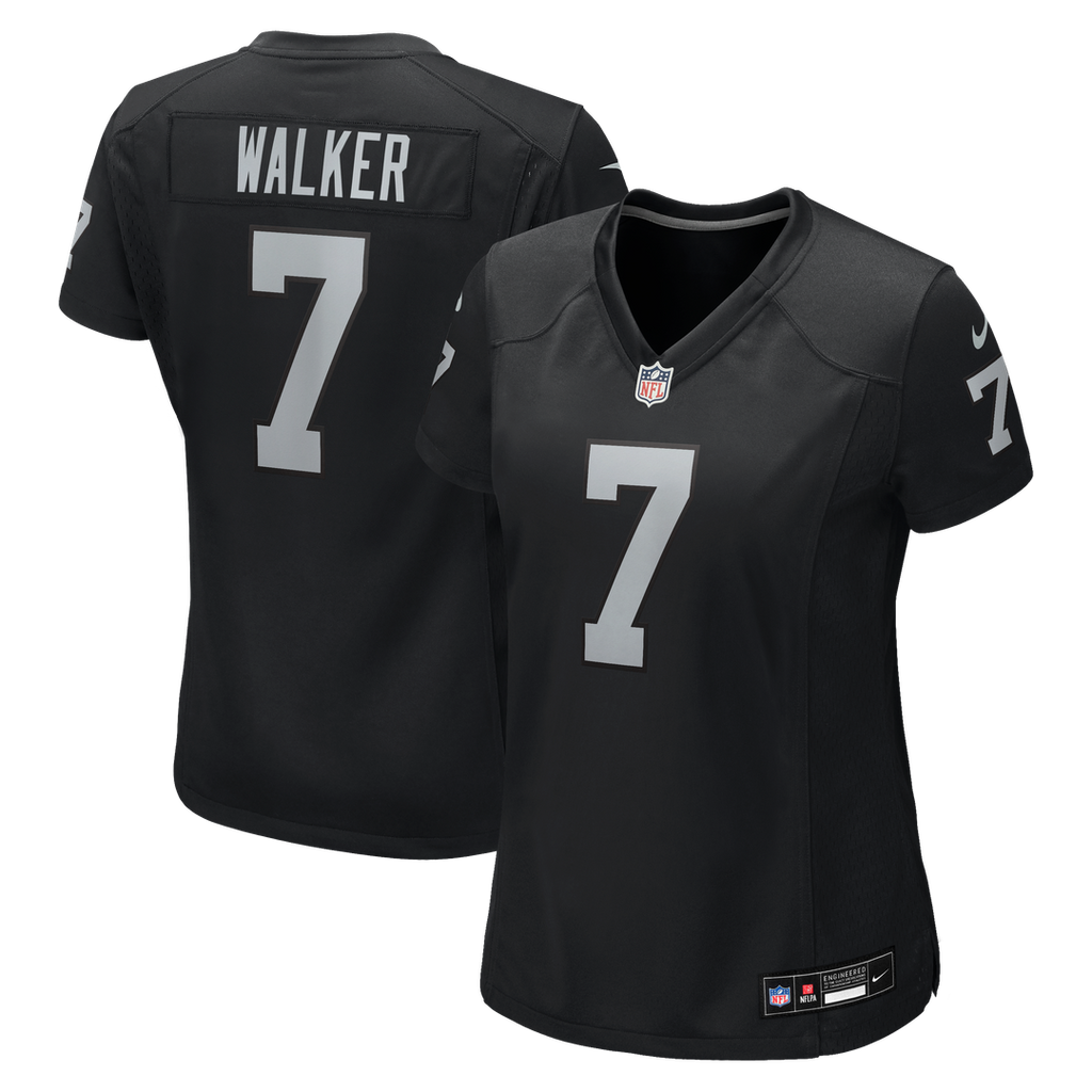 Quay Walker Las Vegas Raiders Women's Team Game Jersey - Black