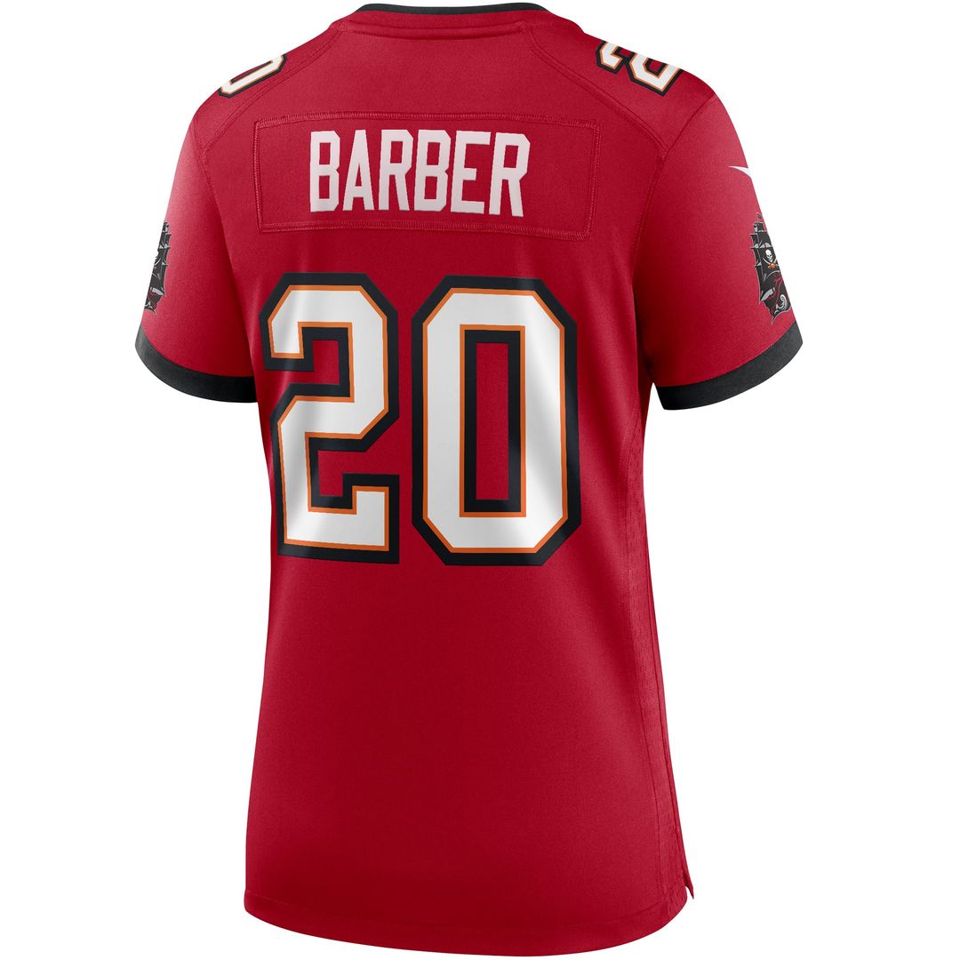 Ronde Barber Tampa Bay Buccaneers Women's Game Retired Player Jersey - Red