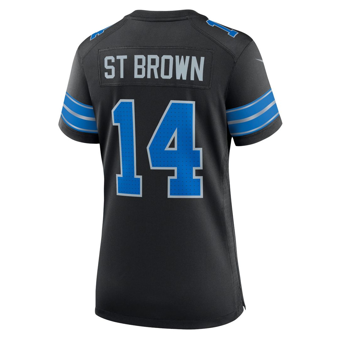 Amon - Ra St. Brown Detroit Lions Women's White Game Jersey - White