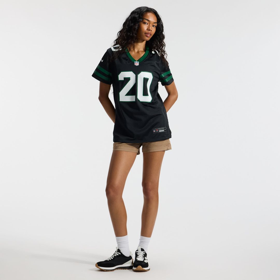 Breece Hall New York Jets Women's Alternate Game Jersey - Legacy Black