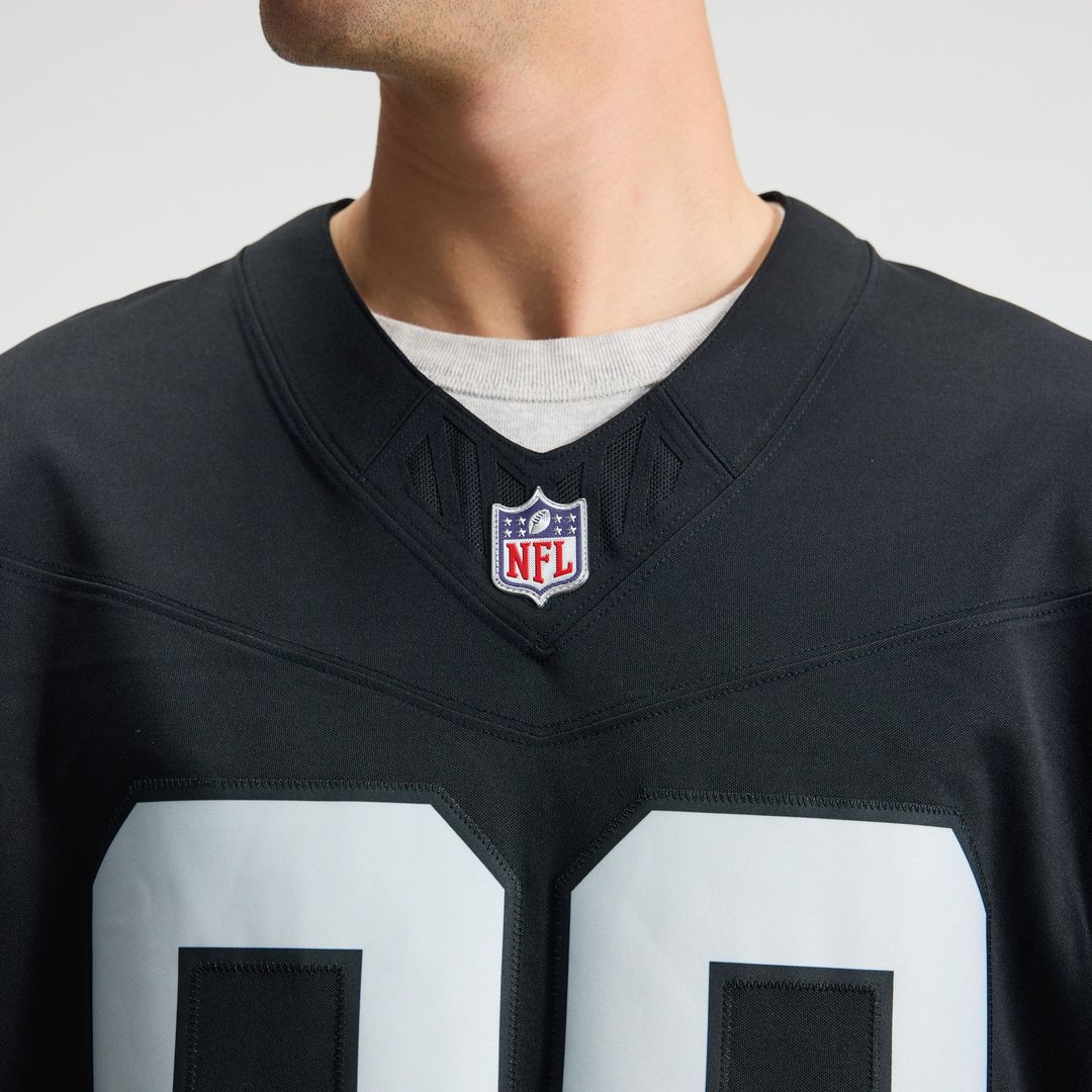 Brock Bowers Las Vegas Raiders Team Vapor F.U.S.E. Stitched Limited Jersey - Black