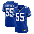 Brian Bosworth Seattle Seahawks Women's Throwback Retired Player Game Jersey - Royal