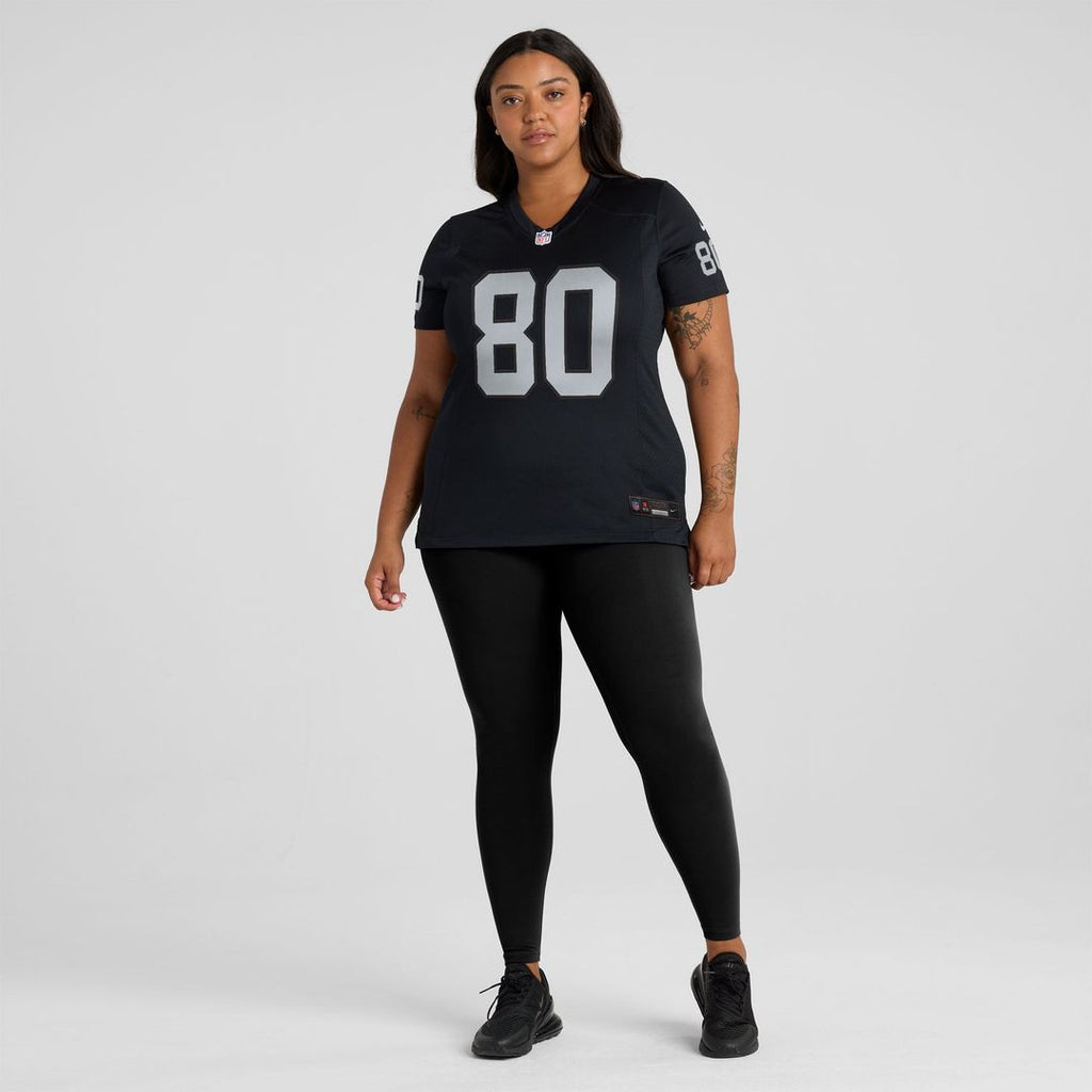 Ian Thomas Las Vegas Raiders Women's Team Game Jersey - Black