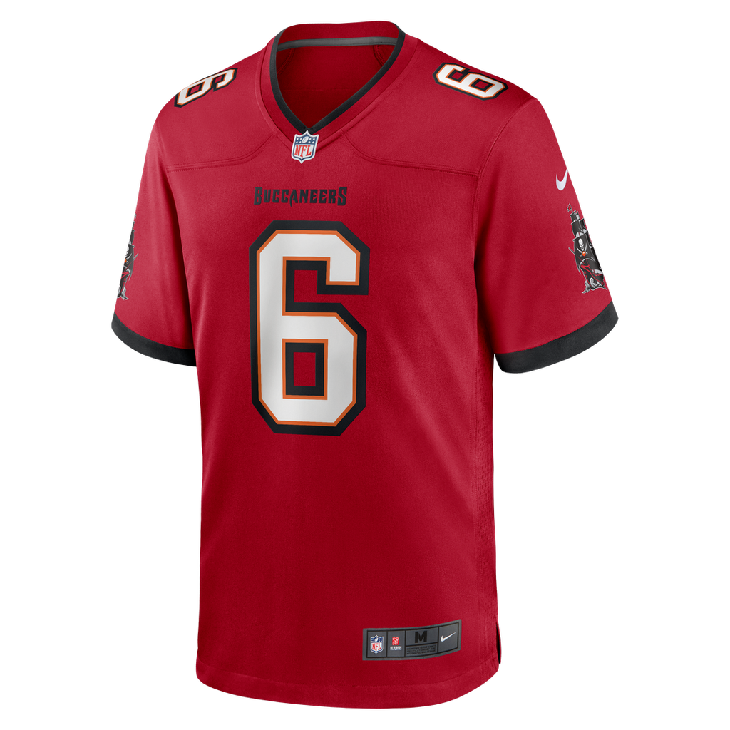 Baker Mayfield Tampa Bay Buccaneers Team Game Jersey - Red