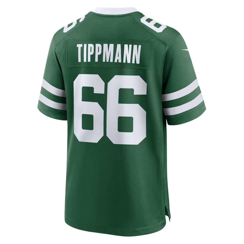 Joe Tippmann New York Jets Team Game Jersey - Legacy Green
