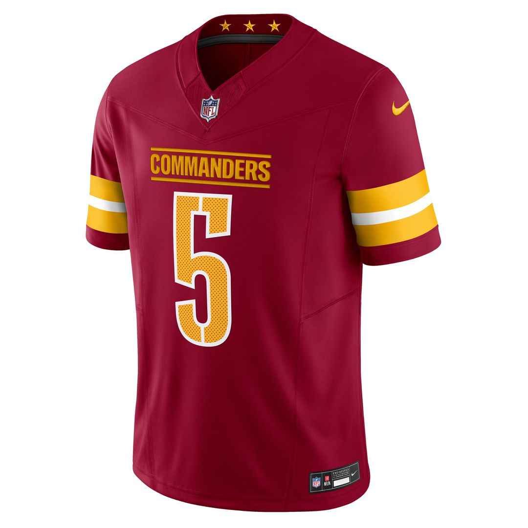 Jayden Daniels Washington Commanders Vapor F.U.S.E. Limited Super Bowl Era Jersey - White