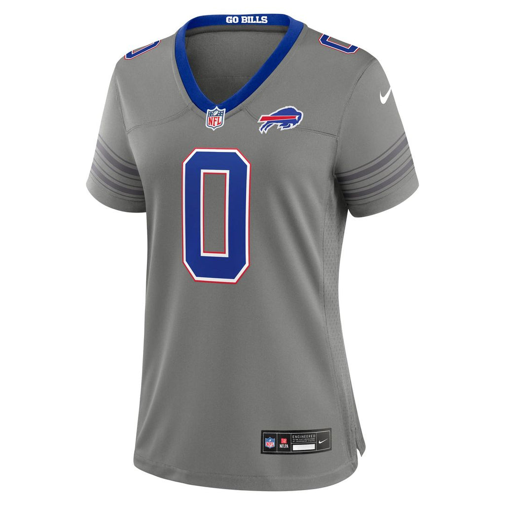 Keon Coleman Buffalo Bills Women's Nickel City Game Jersey - Gray