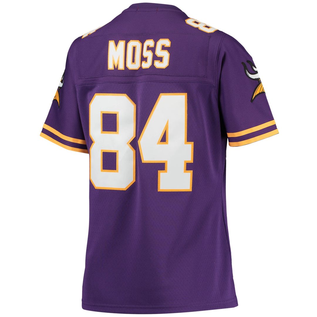 Randy Moss Minnesota Vikings Women's Legacy Replica Team Jersey - Purple