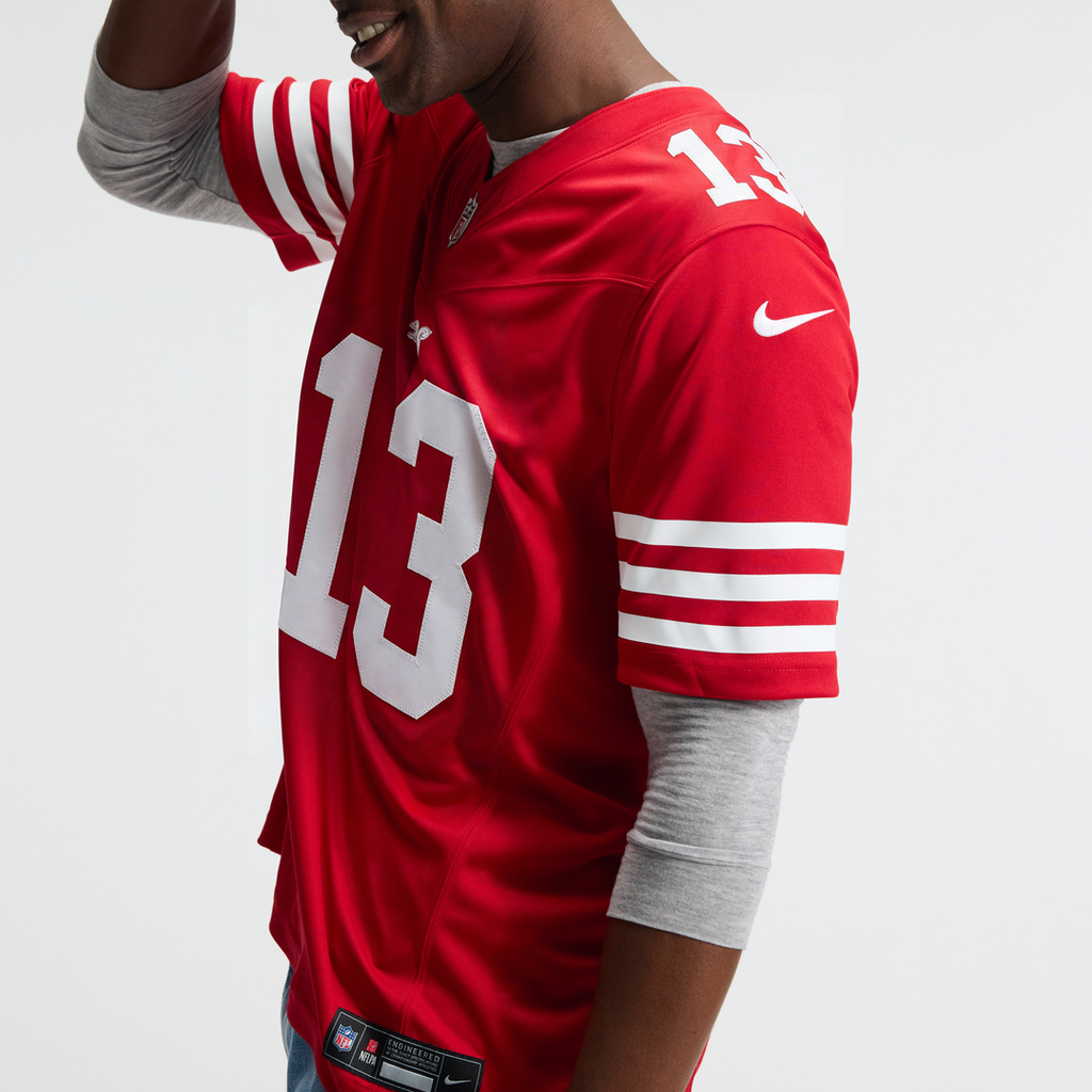 Brock Purdy San Francisco 49ers Team Vapor F.U.S.E. Stitched Limited Jersey - Scarlet