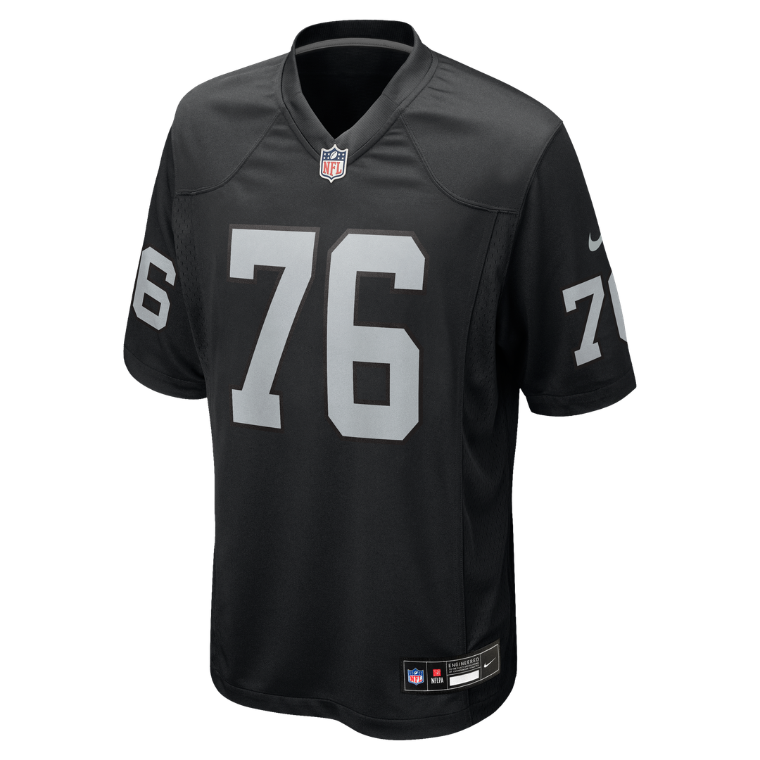 Caleb Rogers Las Vegas Raiders Team Game Jersey - Black