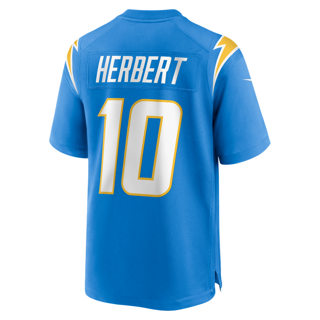 Justin Herbert Los Angeles Chargers Alternate Super Chargers Game Player Jersey - Navy