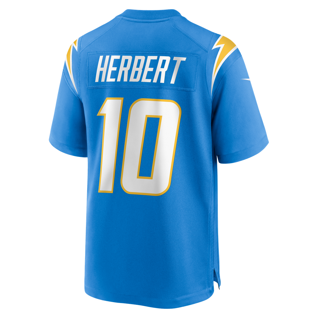 Justin Herbert Los Angeles Chargers Alternate Super Chargers Game Player Jersey - Navy