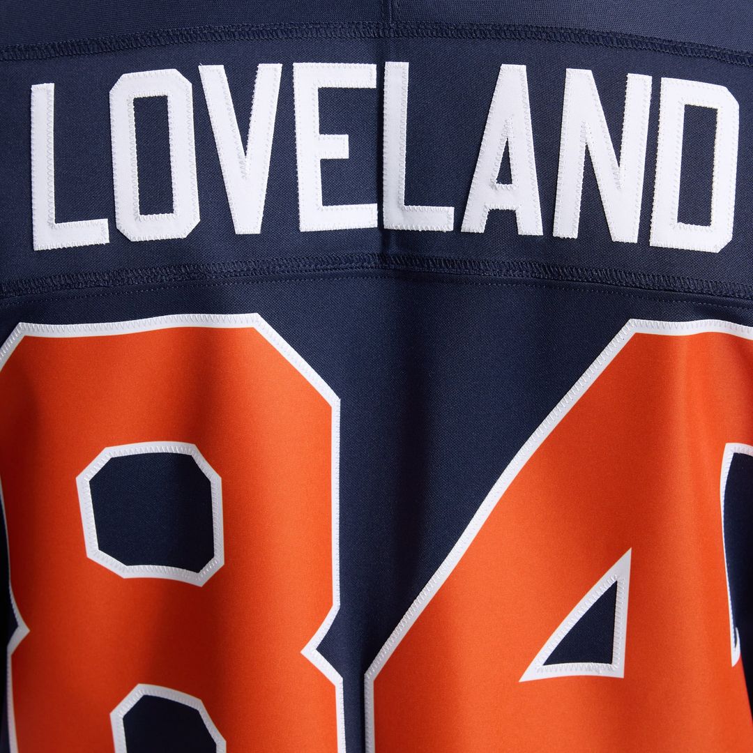 Colston Loveland Chicago Bears 2026 Rivalries Collection Stitched Limited Jersey - Navy