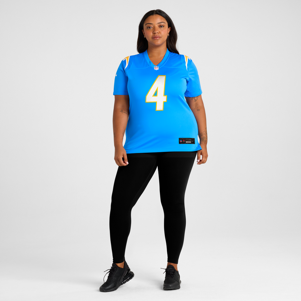 Tarheeb Still Los Angeles Chargers Women's Team Game Jersey - Powder Blue