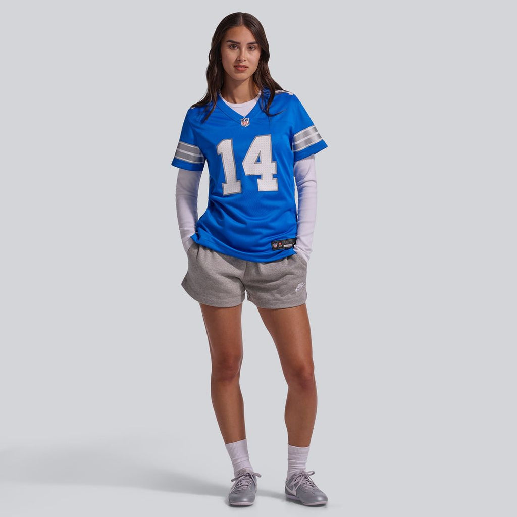 Amon - Ra St. Brown Detroit Lions Women's White Game Jersey - White