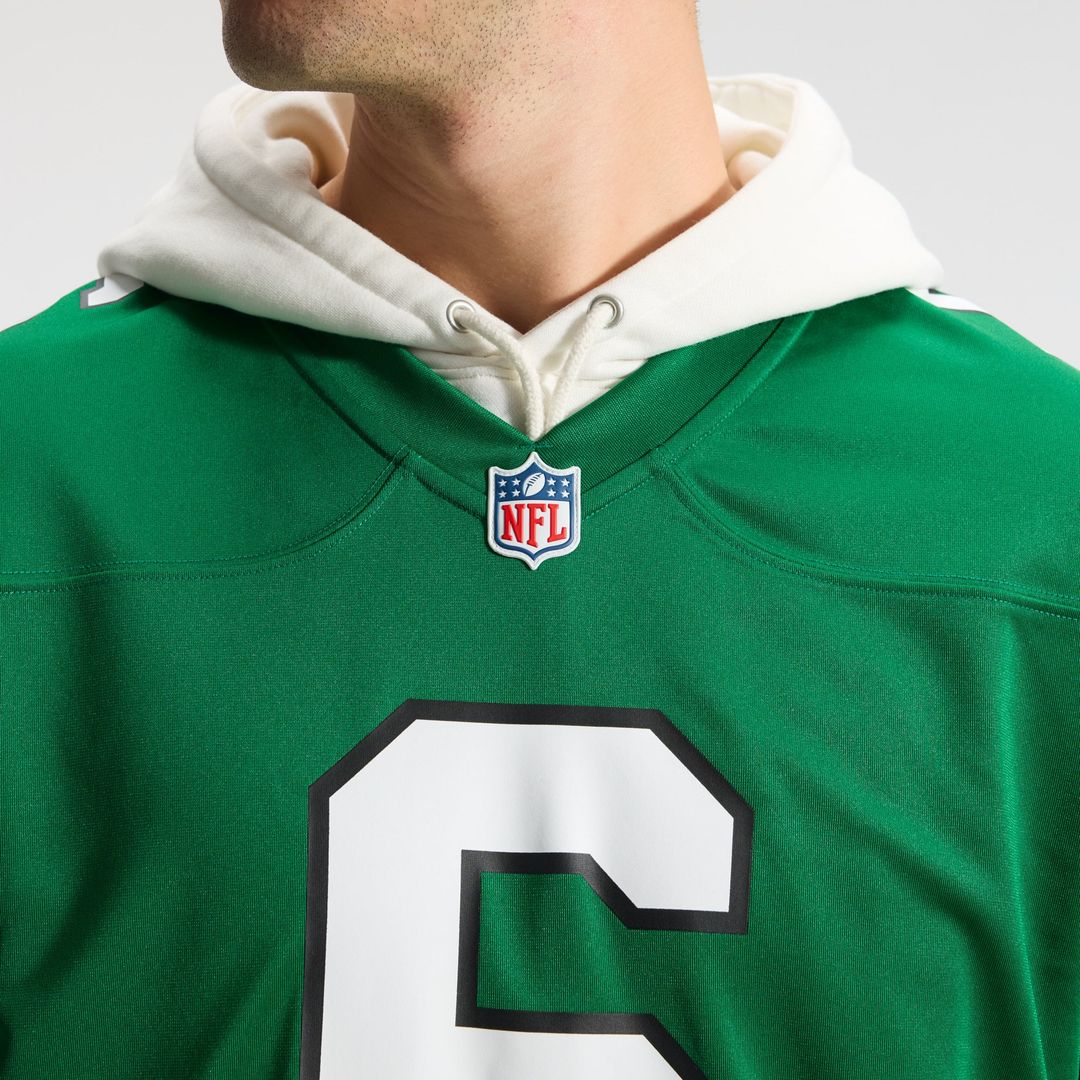 DeVonta Smith Philadelphia Eagles Alternate Game Player Jersey - Kelly Green