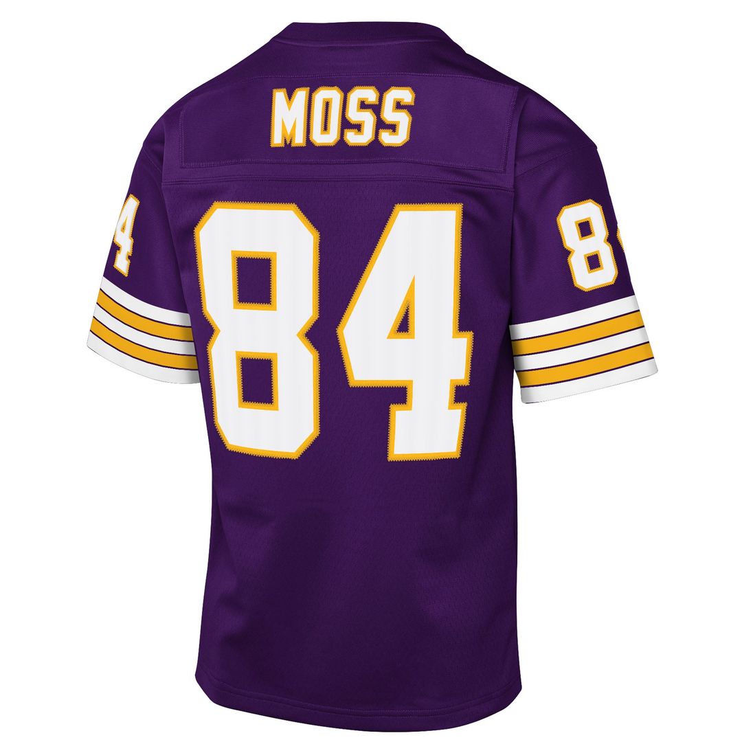 Randy Moss Minnesota Vikings Youth 1998 Throwback Fashion Jersey - Purple