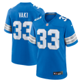 Sione Vaki Detroit Lions Team Game Jersey - Blue