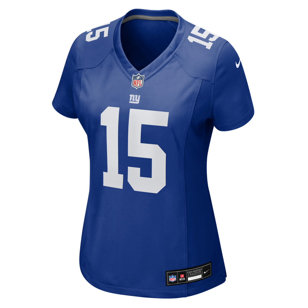 Jordan Stout New York Giants Women's Team Game Jersey - Royal
