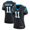 Nic Scourton Carolina Panthers Women's Team Game Jersey - Black