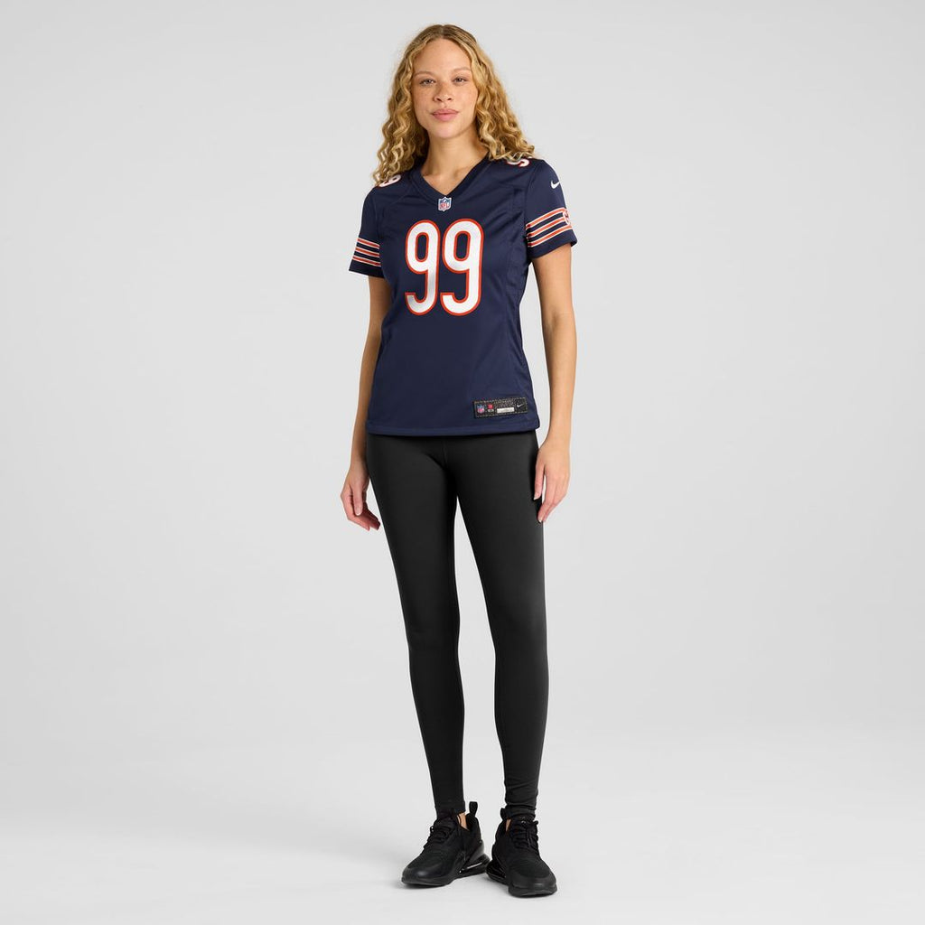 Gervon Dexter Sr Chicago Bears Women's Team Game Jersey - Navy