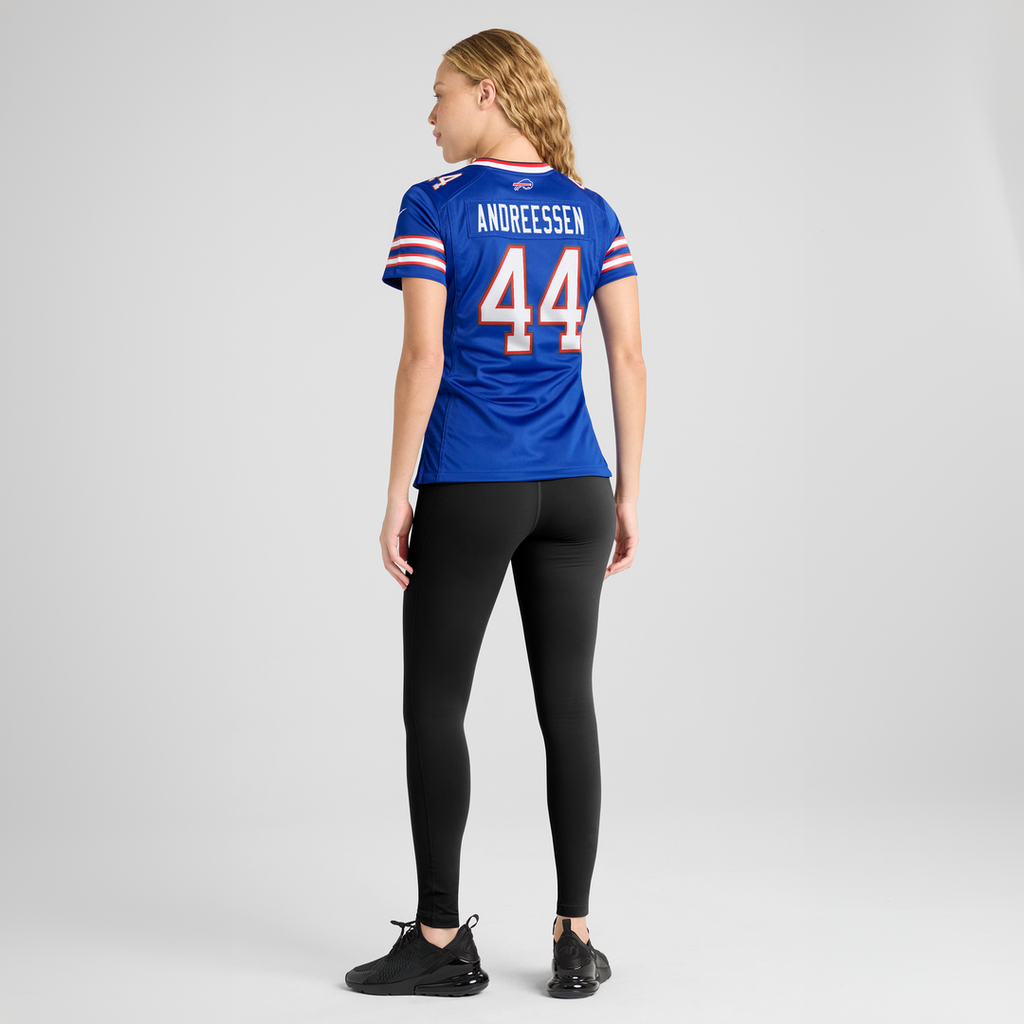 Joe Andreessen Buffalo Bills Women's Game Jersey - Royal
