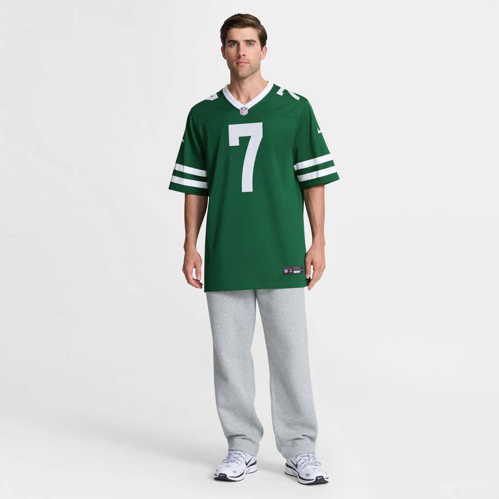 Geno Smith New York Jets Game Jersey - Legacy Green