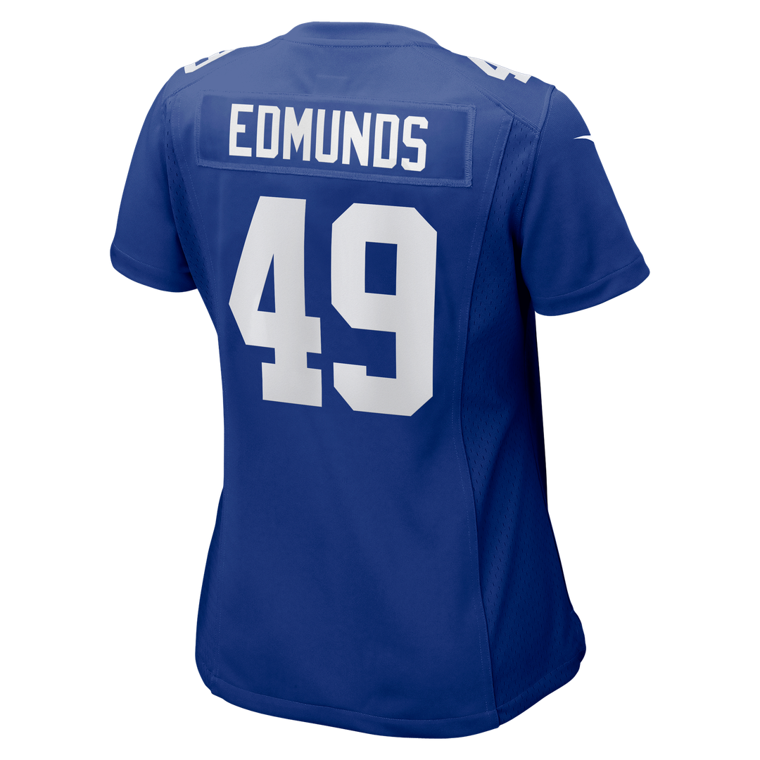 Tremaine Edmunds New York Giants Women's Team Game Jersey - Royal