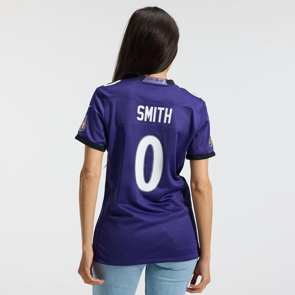 Roquan Smith Baltimore Ravens Women's Alternate Game Jersey - Black