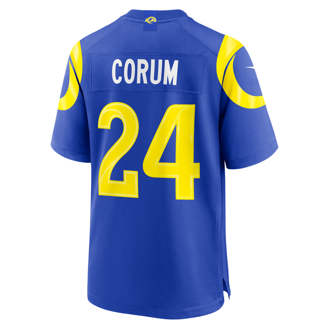 Blake Corum Los Angeles Rams Game Jersey - Royal